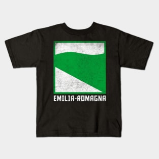 Emilia-Romagna / Italia Region Coat of Arms / Vintage Style Kids T-Shirt